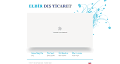 Desktop Screenshot of elbirltd.com